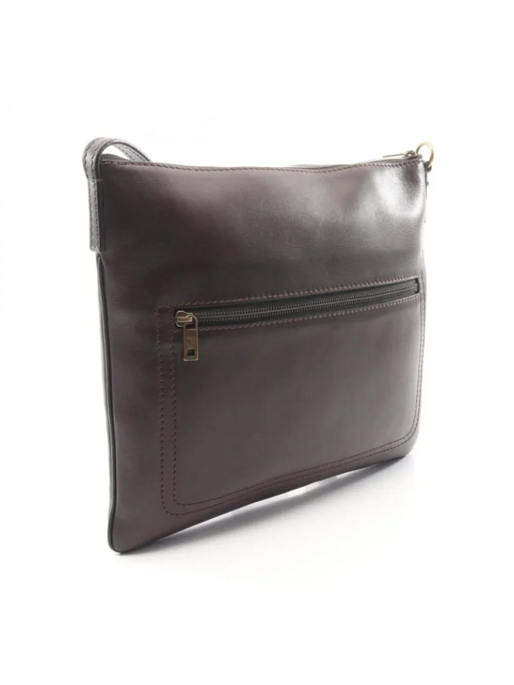 Louis Vuitton Shoulder Bag Sac Plat Utah Cafe Leather Sac